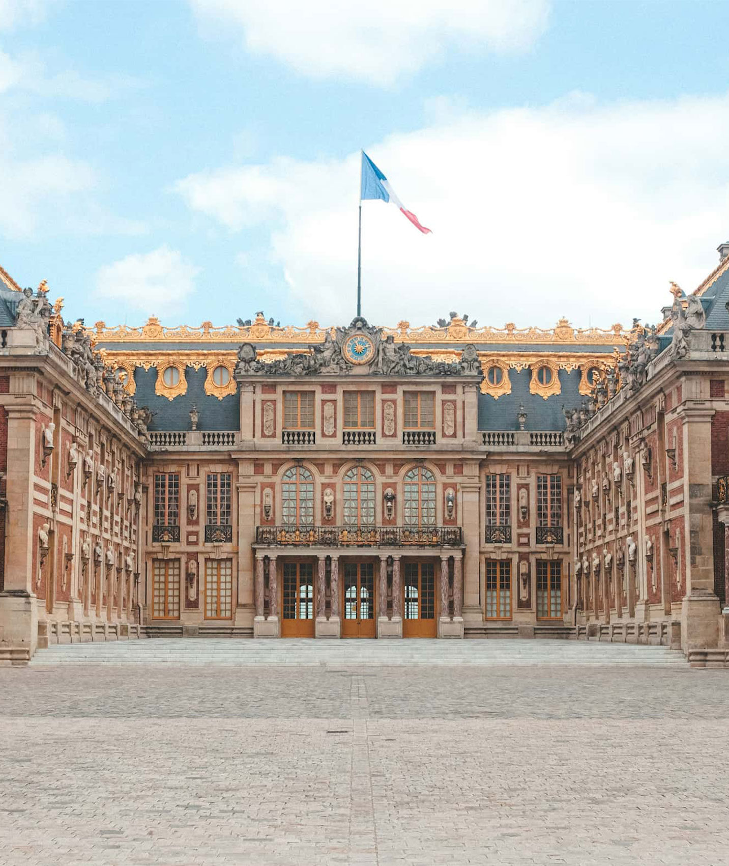 reggia di versailles corte interna