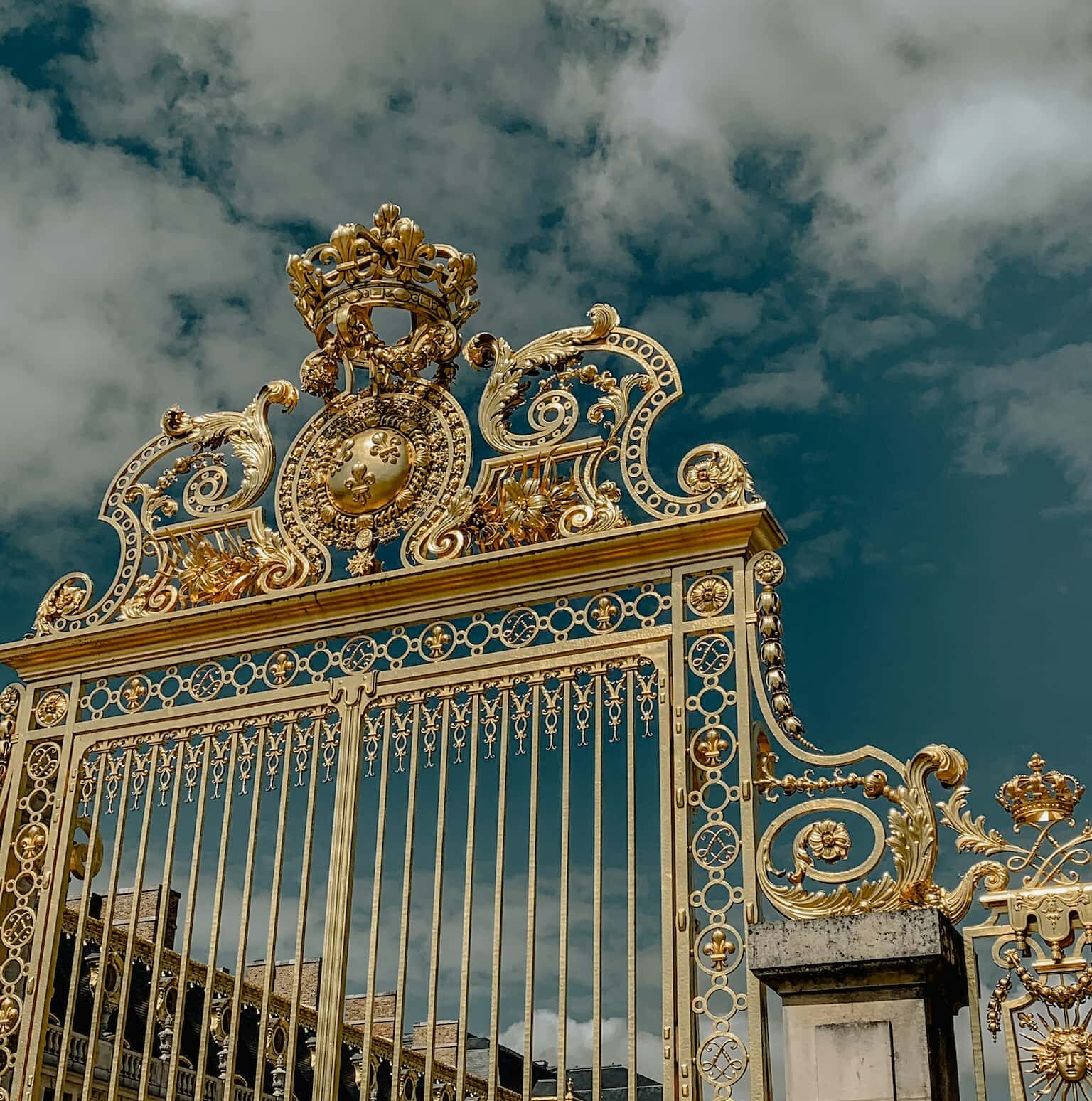 reggia di versailles dettaglio cancello
